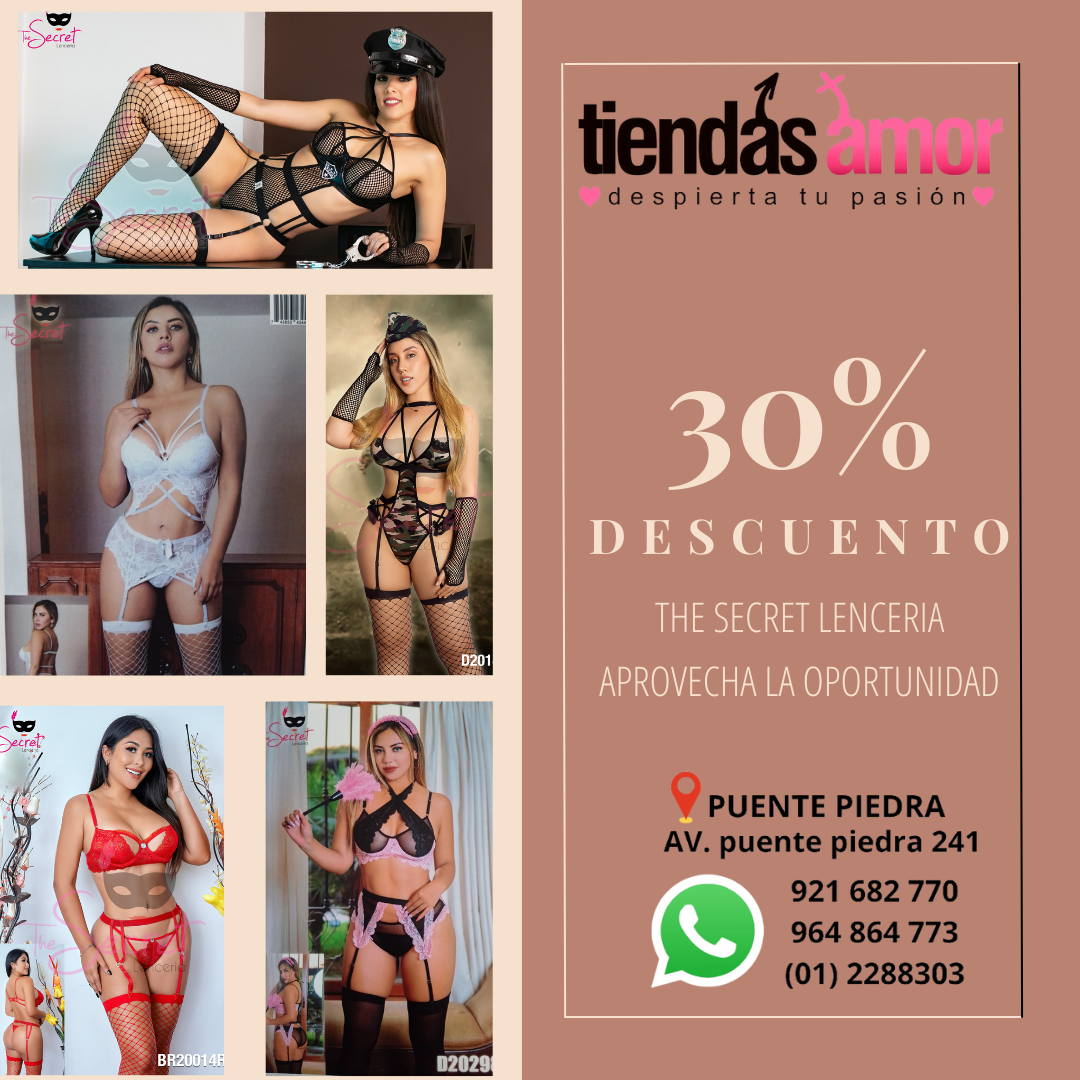 LENCERIA THE SECRET TIENDAS AMOR 